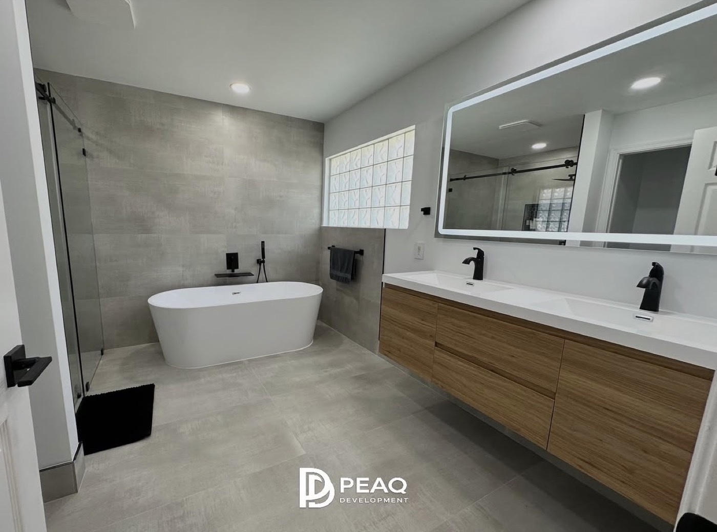 Bathroom after interior update