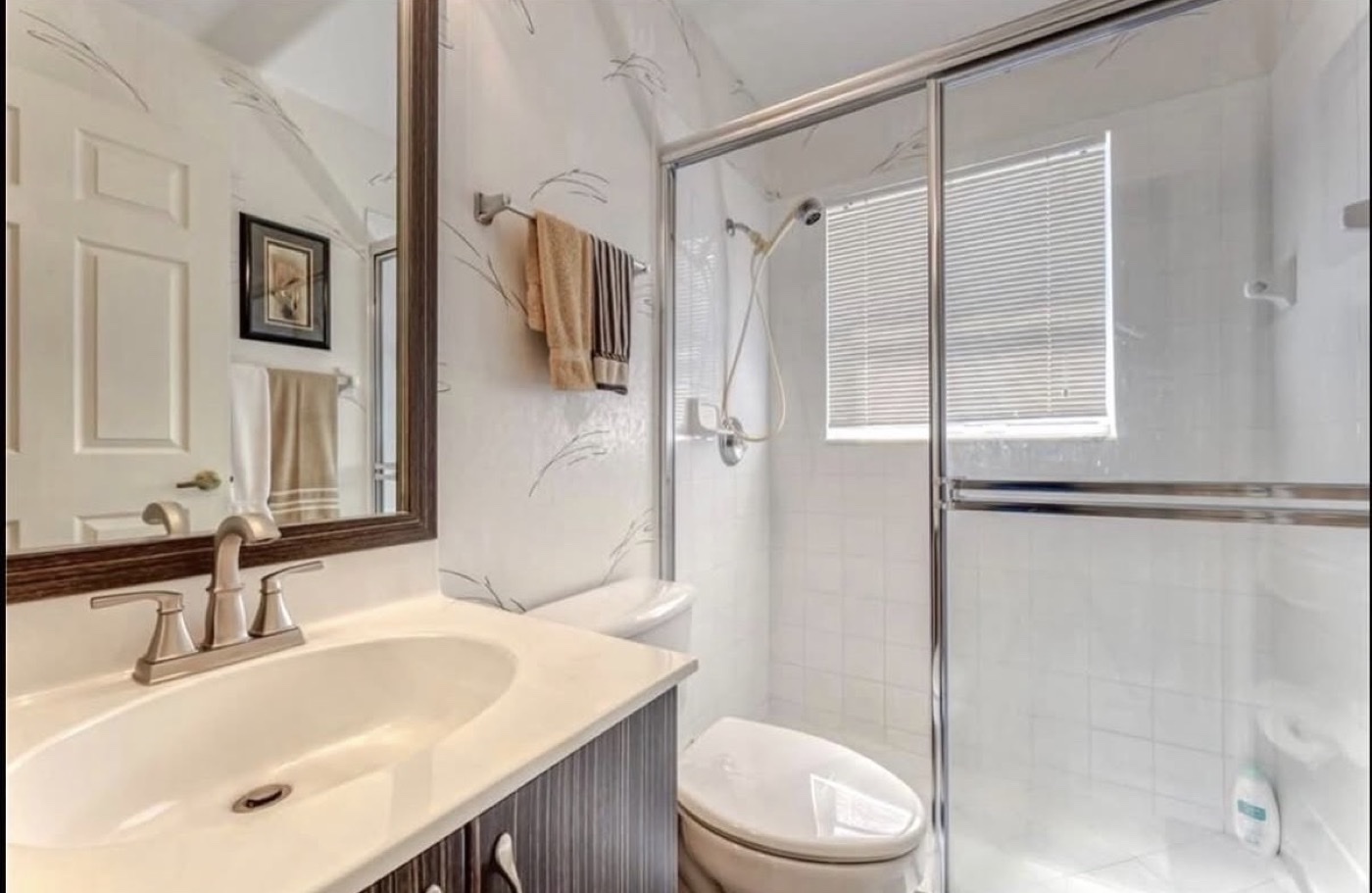 Bathroom before interior update